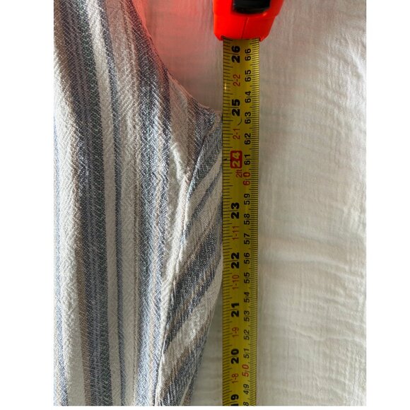 Rewash Strip Linen Casual Pants Sz L - Picture 7 of 8